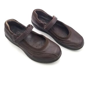 Skechers Shape Ups Leather Sandal Mary Jane 10